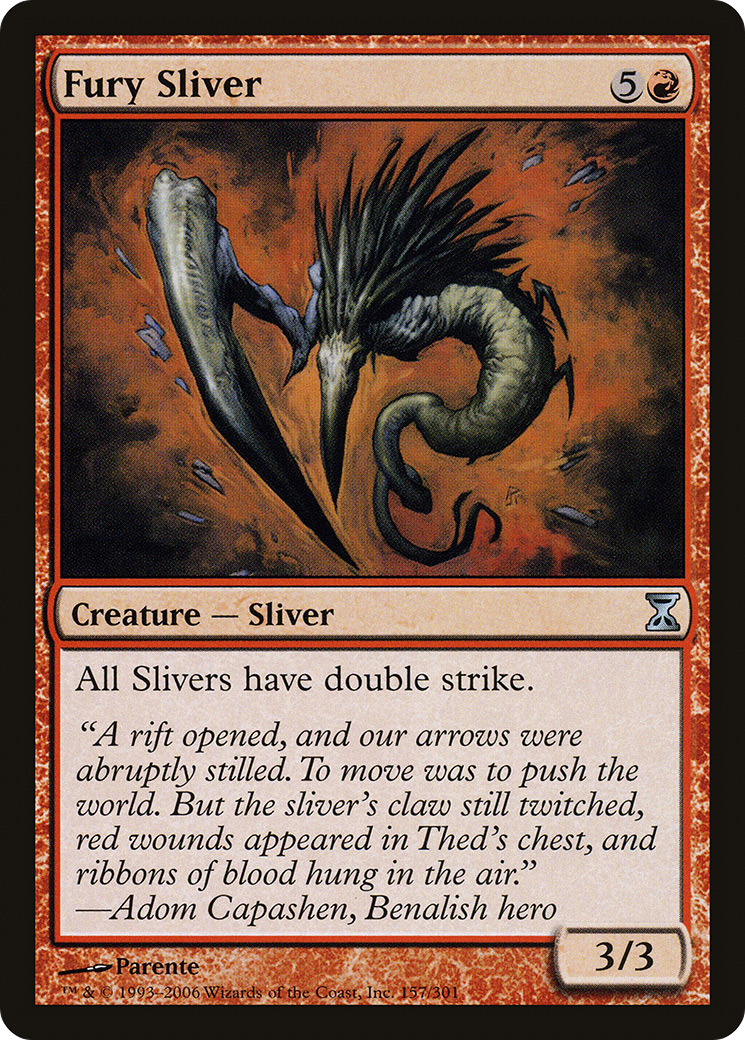 Fury Sliver (TSP-157) [Time Spiral]