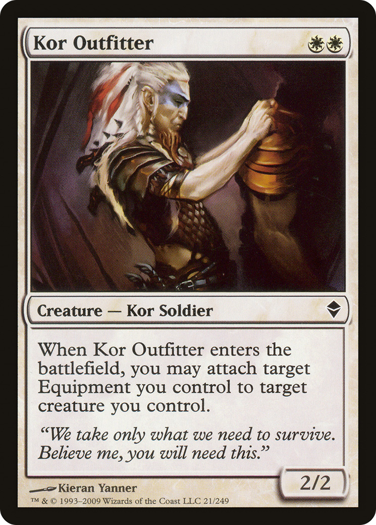 Kor Outfitter (ZEN-021) [Zendikar] Foil