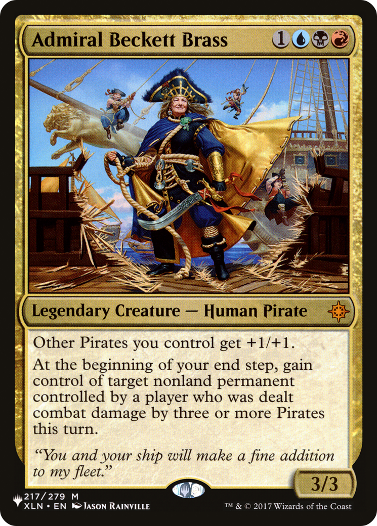 Admiral Beckett Brass (LIST-217/279) [The List]