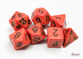 Chessex Dice - Speckled Fire Polyhedral 7-Die Set