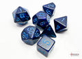 Chessex Dice - Speckled Cobalt Polyhedral 7-Die Set