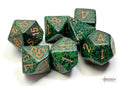 Chessex Dice - Speckled Golden Recon Polyhedral 7-Die Set