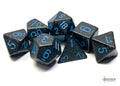 Chessex Dice - Speckled Blue Stars Polyhedral 7-Die Set