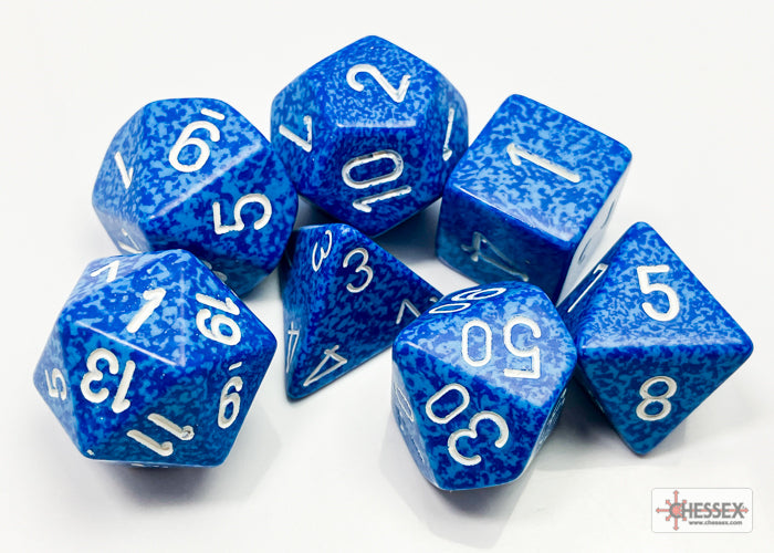 Chessex Dice - Speckled Water Polyhedral 7-Die Set