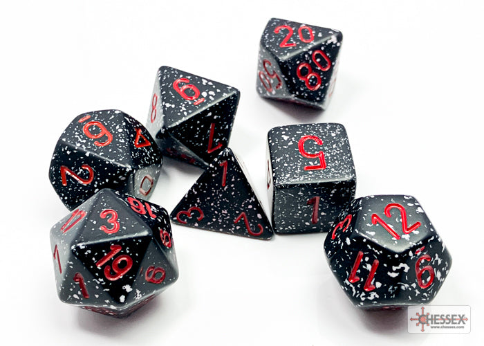 Chessex Dice - Speckled Space Polyhedral 7-Die Set