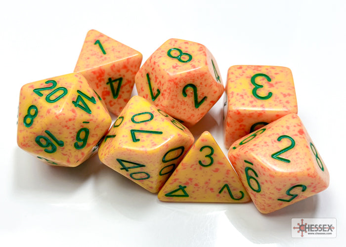 Chessex Dice - Speckled Lotus Polyhedral 7-Die Set