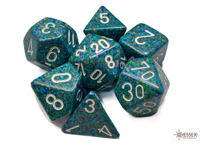 Chessex Dice - Speckled Sea Polyhedral 7-Die Set