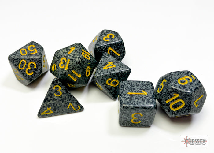 Chessex Dice - Speckled Urban Camo Polyhedral 7-Die Set