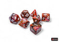 Chessex Dice - Festive Symphony/White Polyhedral 7-Die Set