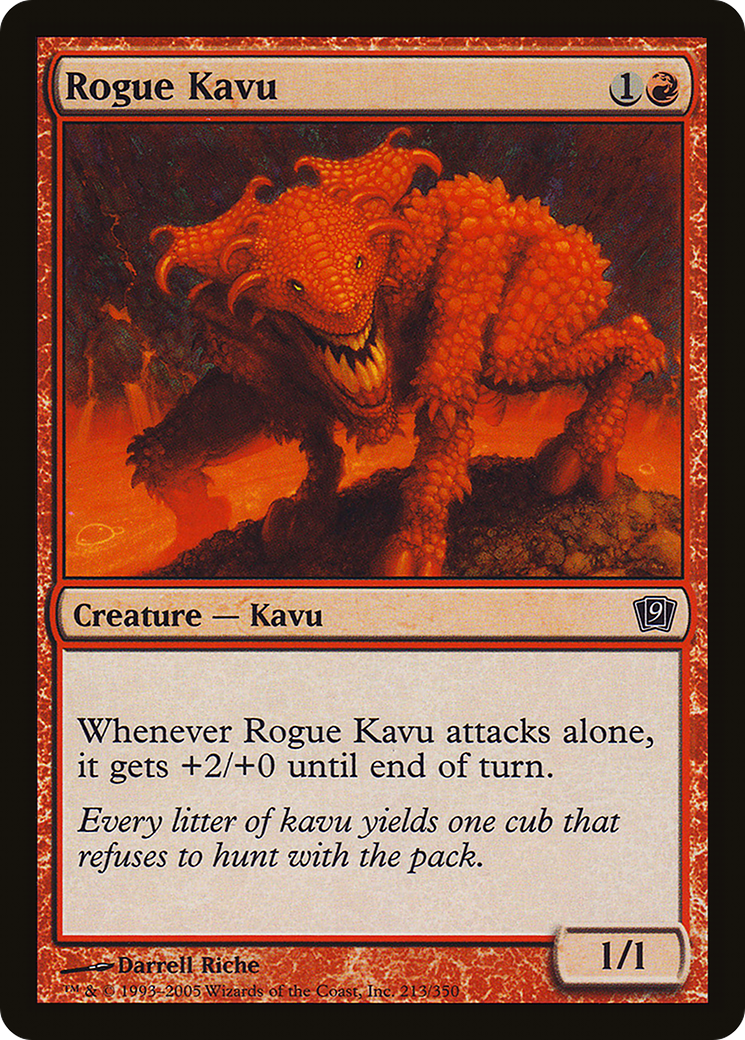 Rogue Kavu (9ED-213) [9th Edition]