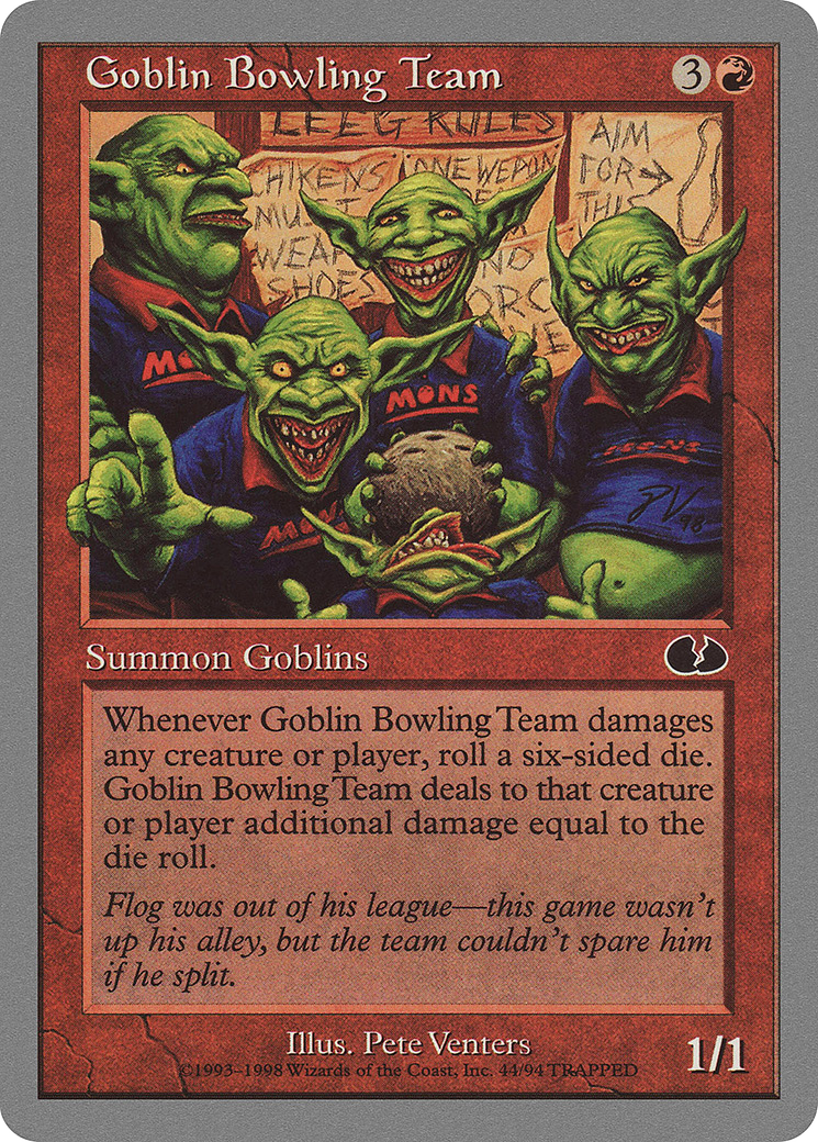 Goblin Bowling Team (UGL-044) [Unglued]