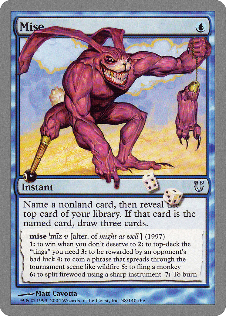 Mise (UNH-038) [Unhinged] Foil
