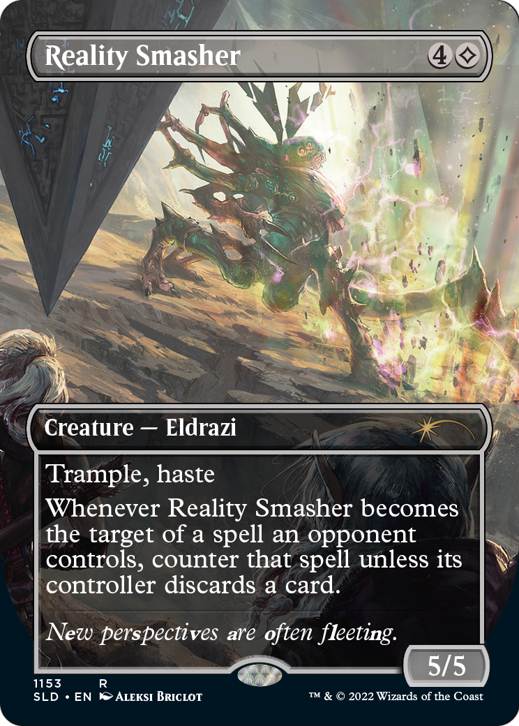 Reality Smasher (SLD-1153) (Borderless) [Secret Lair Drop]