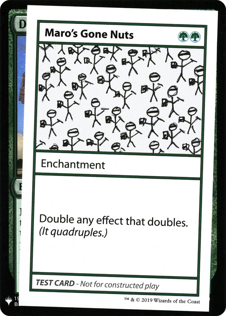 Maro's Gone Nuts [Mystery Booster Playtest Cards 2019]