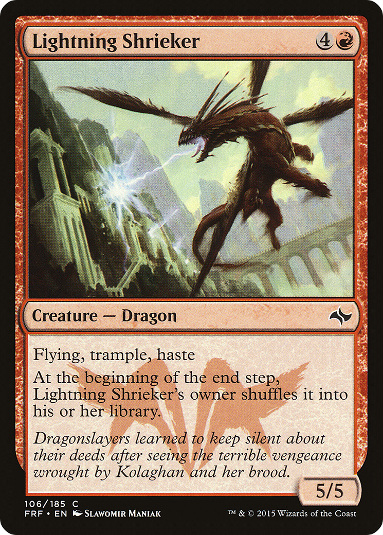 Lightning Shrieker (FRF-106) [Fate Reforged]