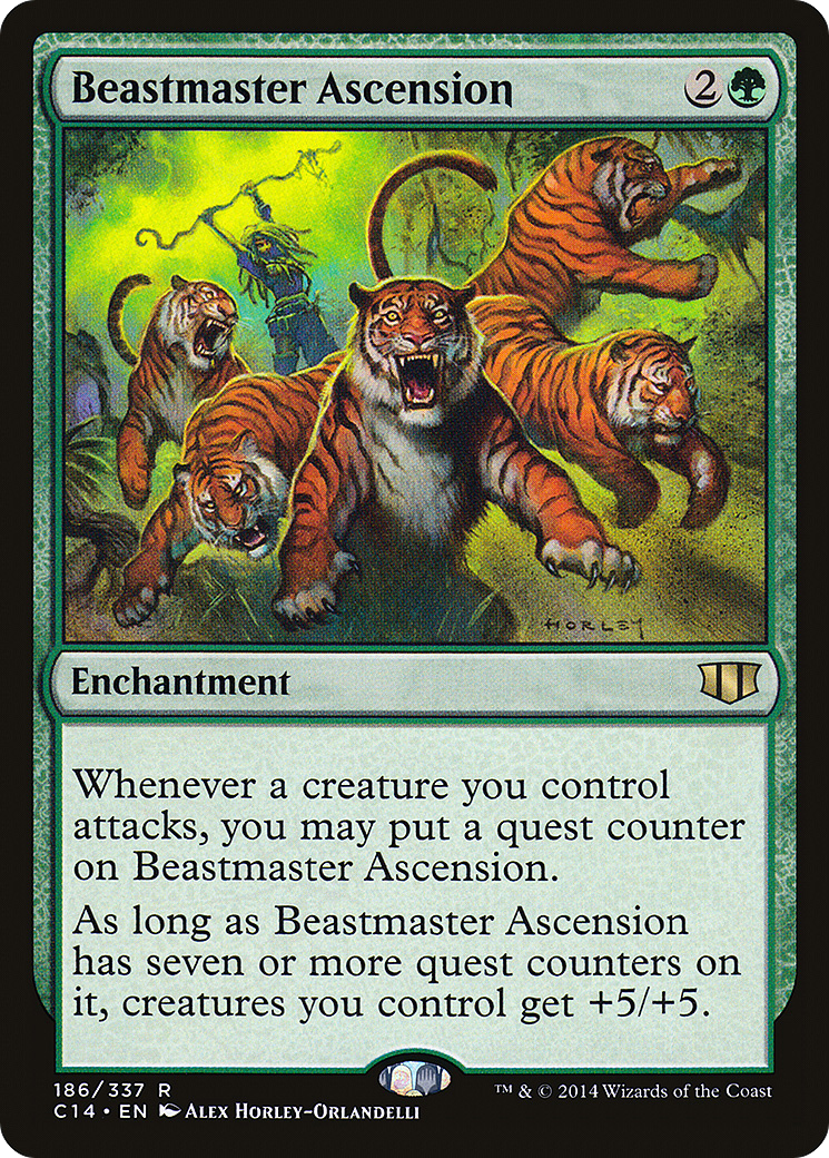 Beastmaster Ascension (C14-186) [Commander 2014]