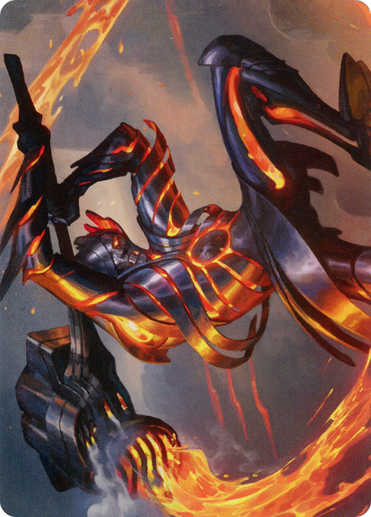 Forgehammer Centurion // Forgehammer Centurion (AONE-026) (Borderless) [Phyrexia: All Will Be One Art Series]