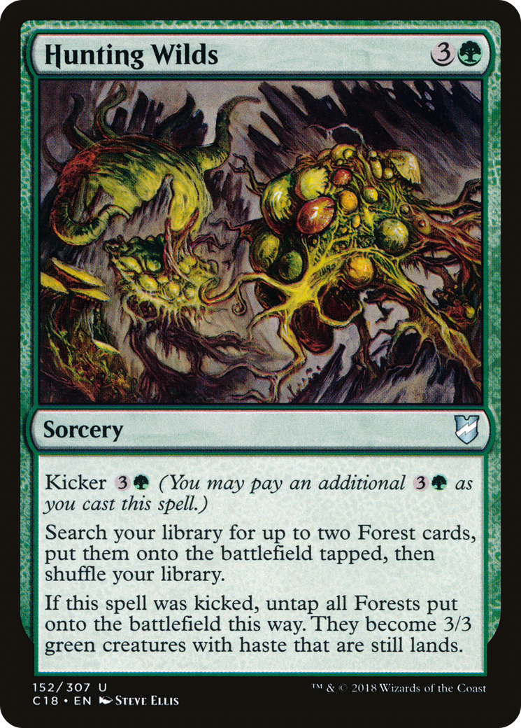 Hunting Wilds (C18-152) [Commander 2018]