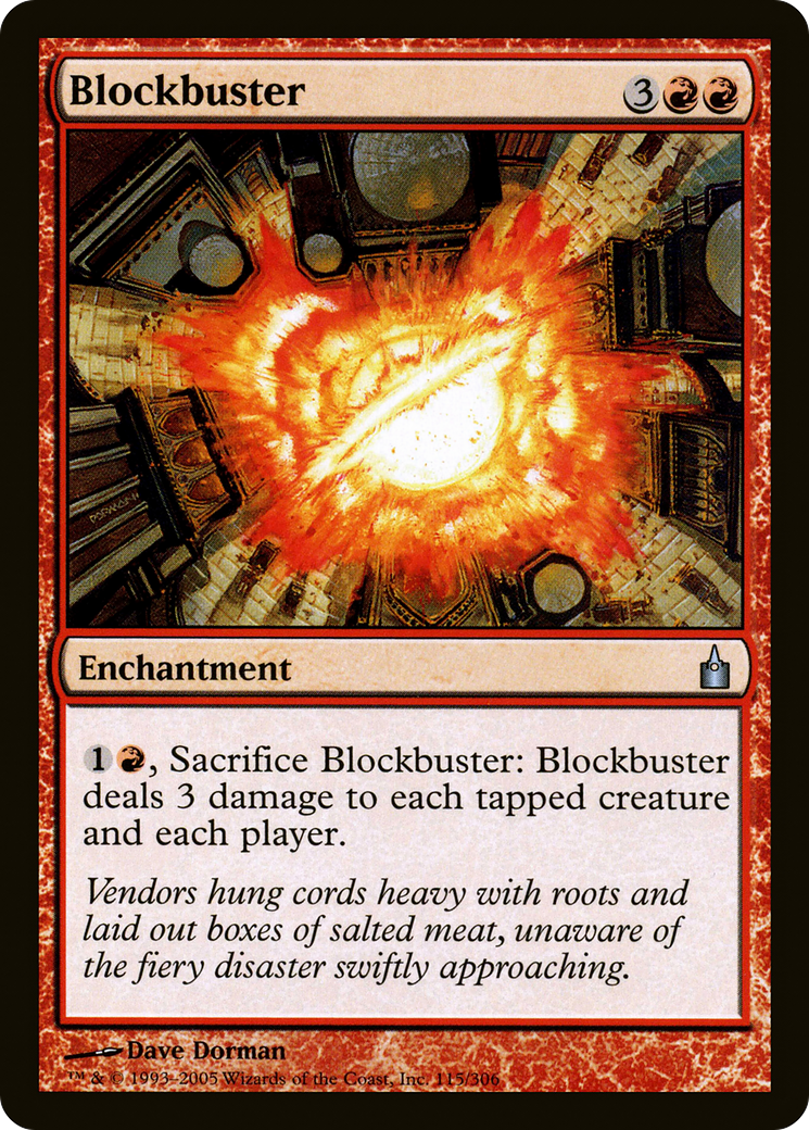 Blockbuster (RAV-034) [Ravnica: City of Guilds]
