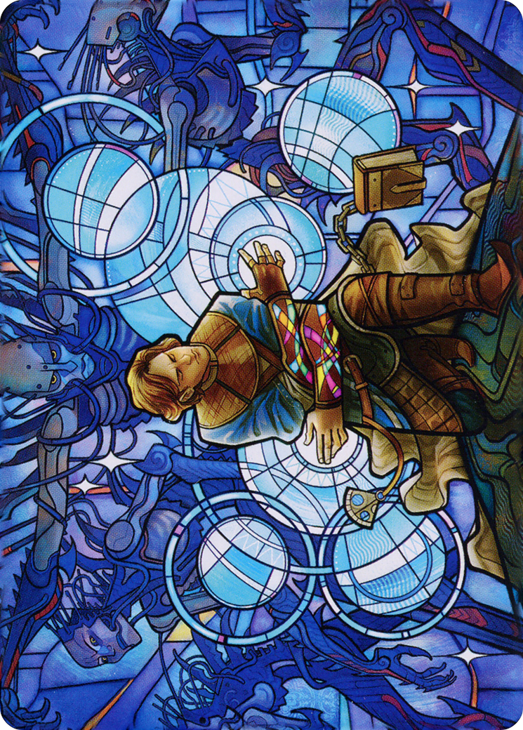Raff, Weatherlight Stalwart // Raff, Weatherlight Stalwart (ADMU-076) (Borderless) [Dominaria United Art Series] Foil