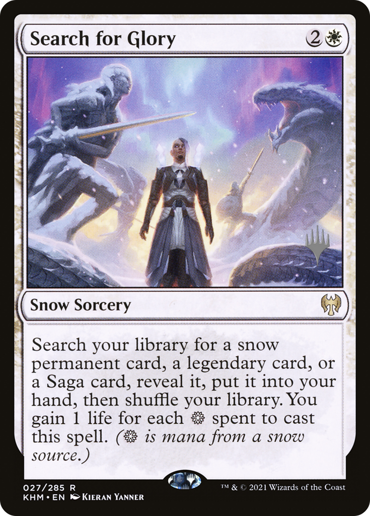 Search for Glory (PPKHM-027) [Promo Pack: Kaldheim Promos] Foil
