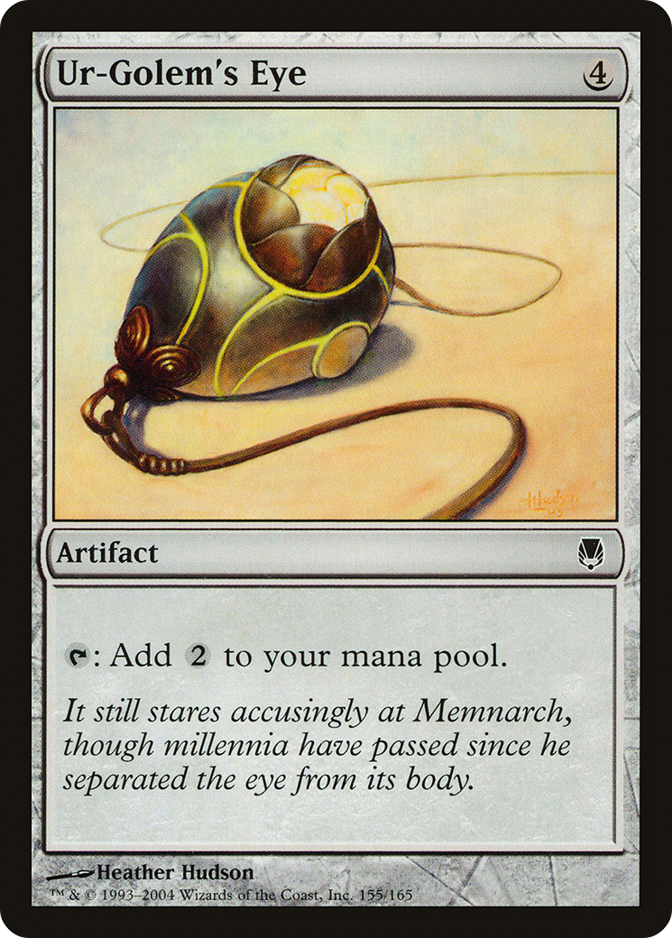 Ur-Golem's Eye (DST-155) [Darksteel]