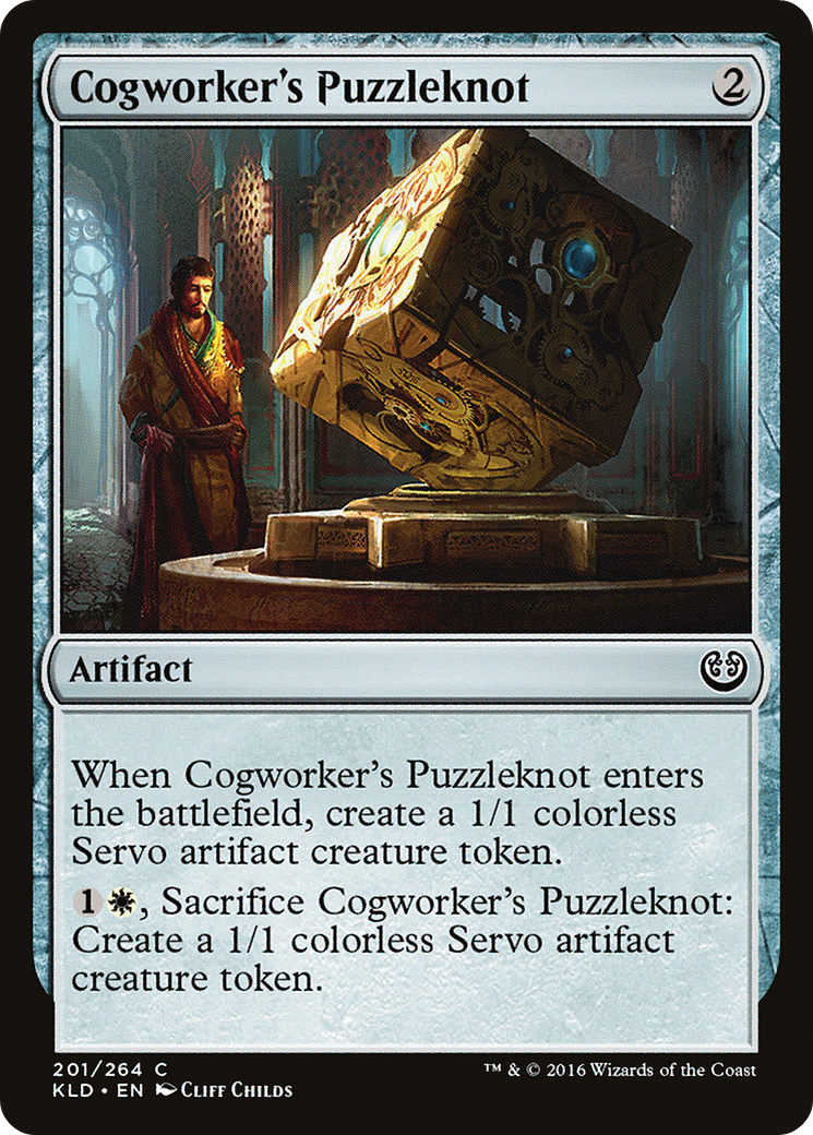 Cogworker's Puzzleknot (KLD-201) [Kaladesh]