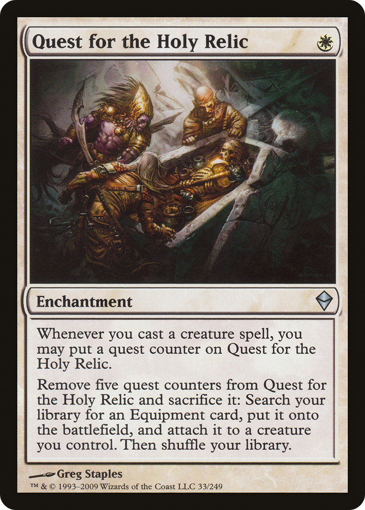Quest for the Holy Relic (ZEN-033) [Zendikar]