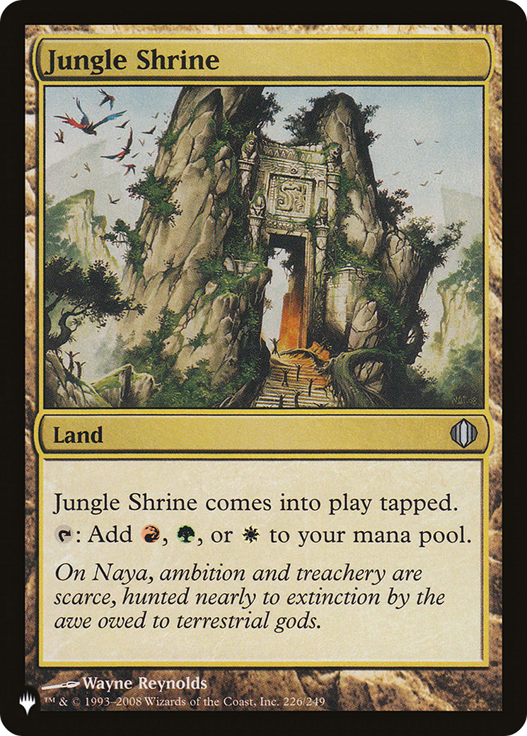 Jungle Shrine (ALA) (LIST-226) [The List]