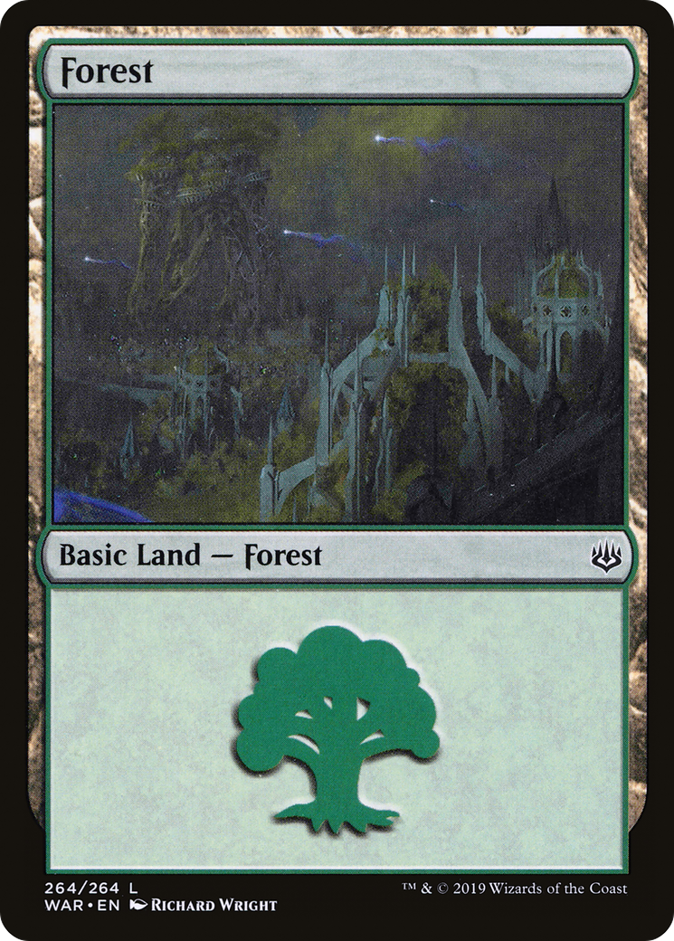 Forest (WAR-264) [War of the Spark] Foil