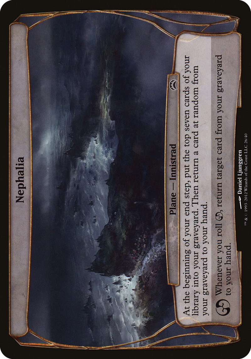 Nephalia (Planechase 2012) (OVER-026) [Planechase 2012 Planes]