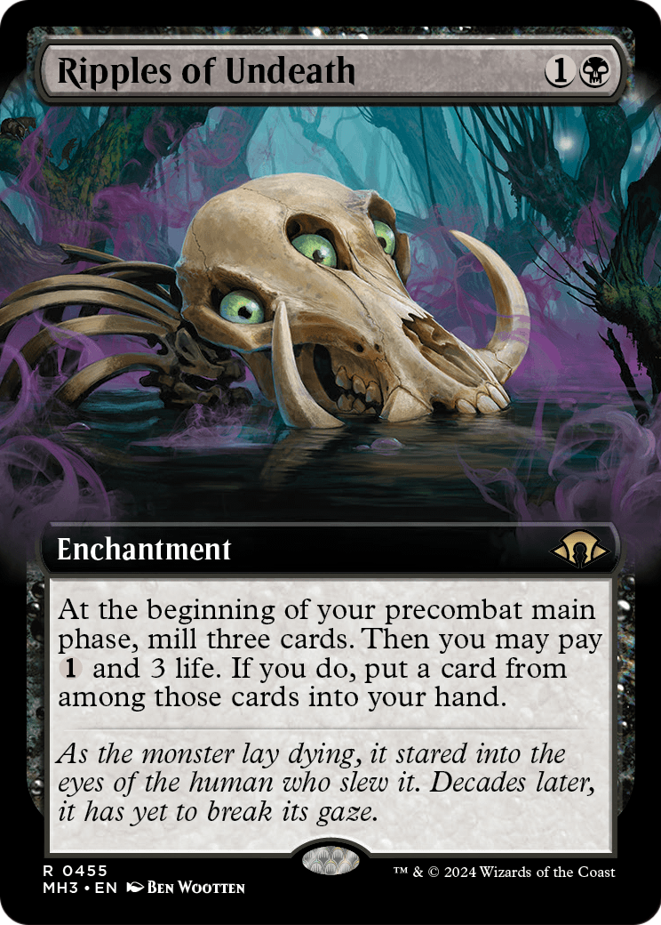 Ripples of Undeath (Extended Art) (MH3-455) [Modern Horizons 3]