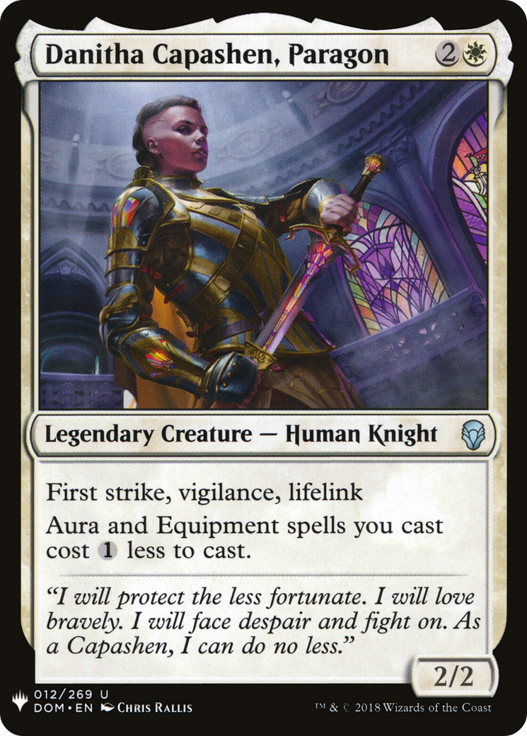 Danitha Capashen, Paragon (LIST-012) [The List]
