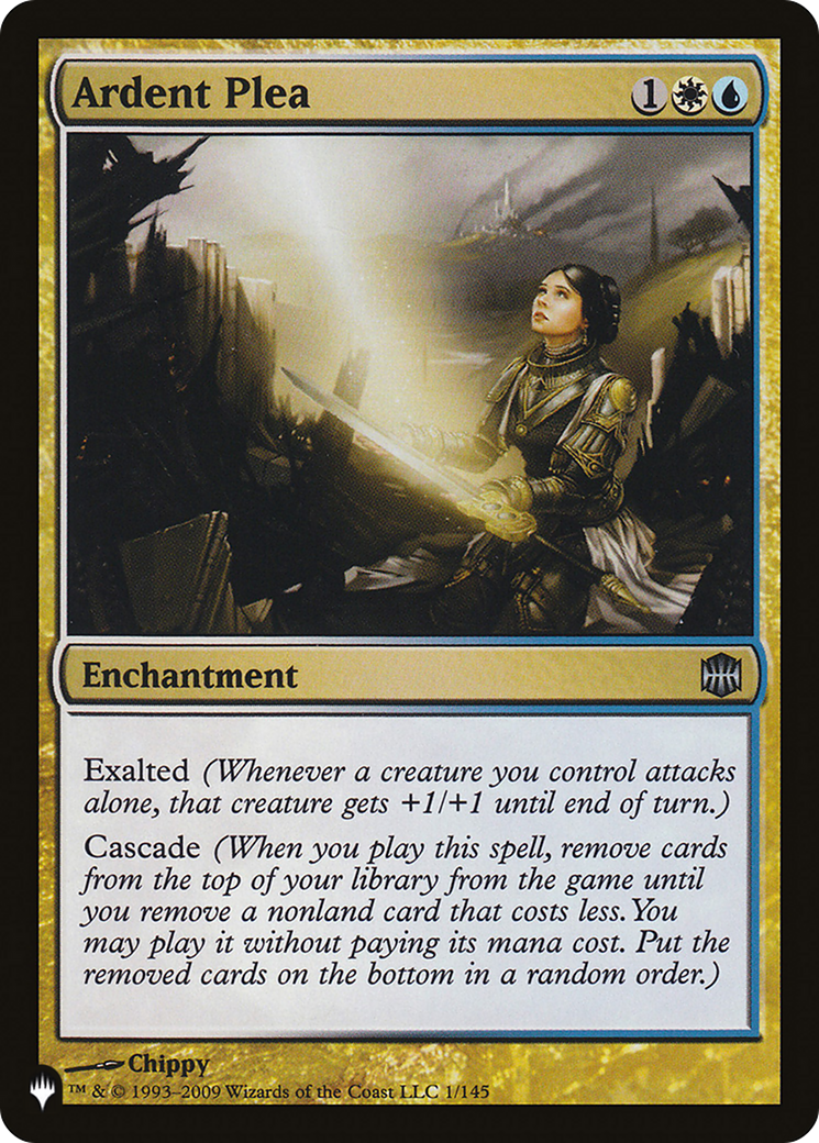 Ardent Plea (LIST-1/145) [The List]