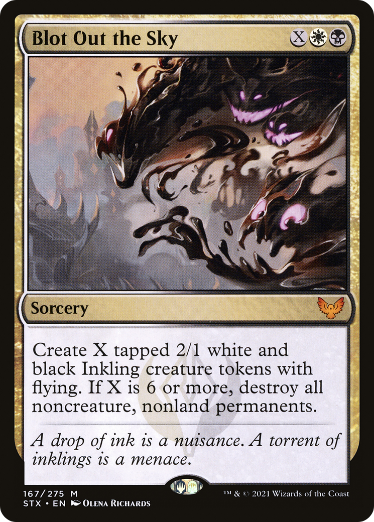Blot Out the Sky (STX-167) [Strixhaven: School of Mages]