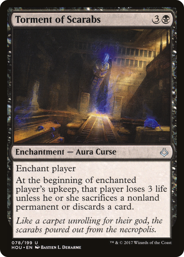 Torment of Scarabs (HOU-078) [Hour of Devastation] Foil