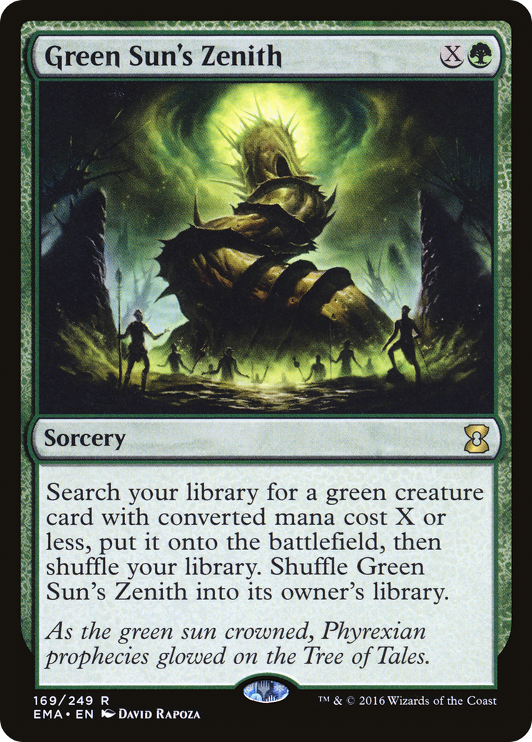 Green Sun's Zenith (EMA-169) [Eternal Masters] Foil