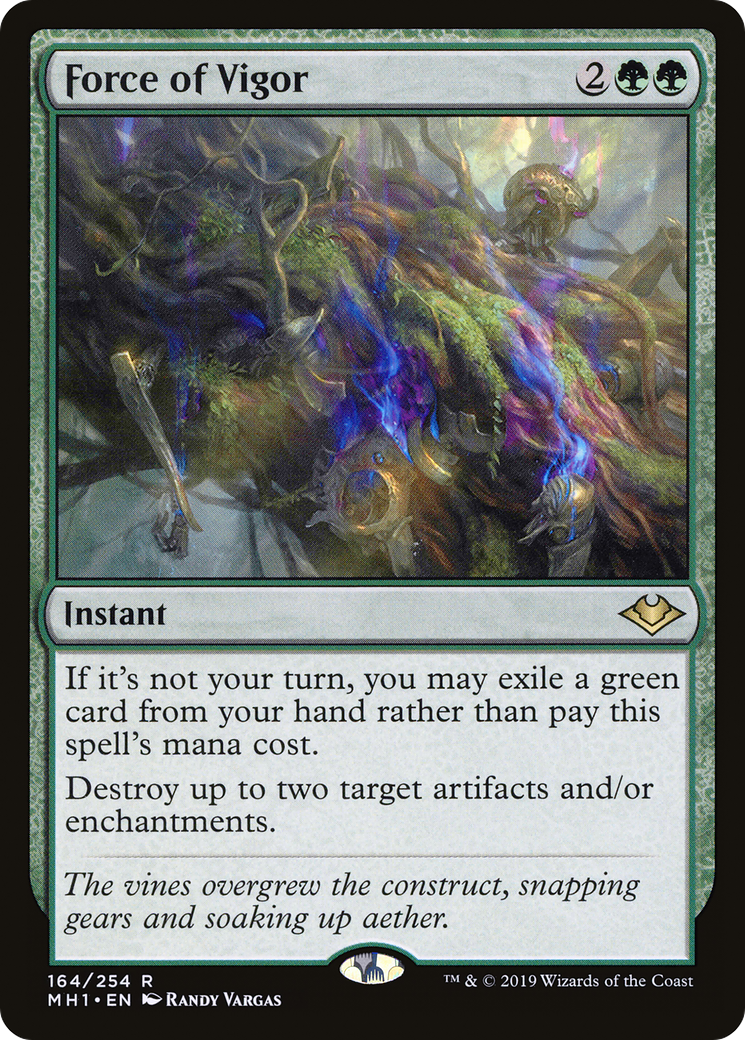 Force of Vigor (MH1-164) [Modern Horizons] Foil