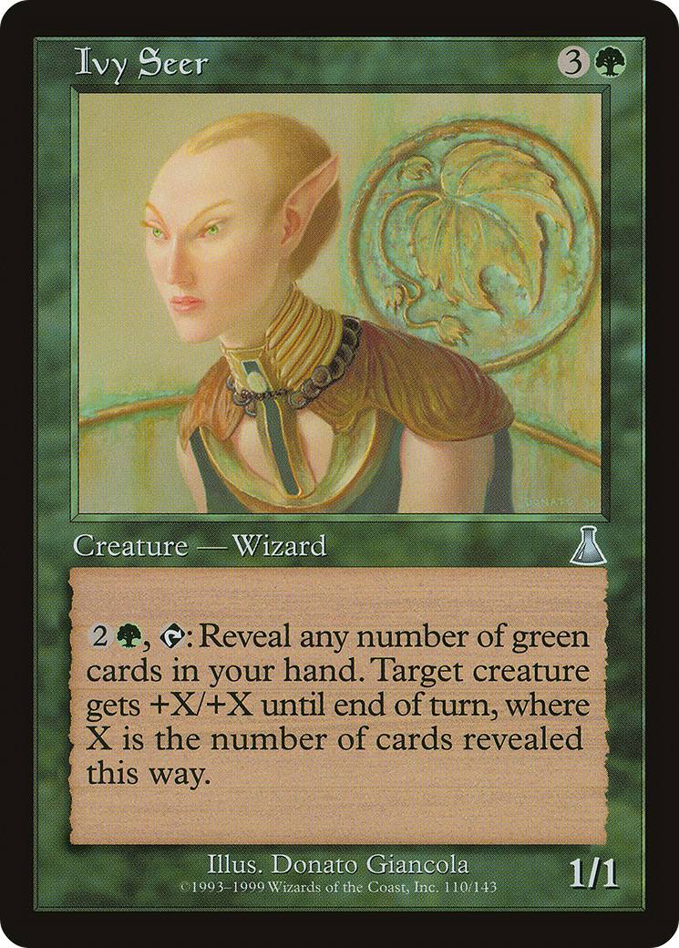 Ivy Seer (UDS-110) [Urza's Destiny] Foil