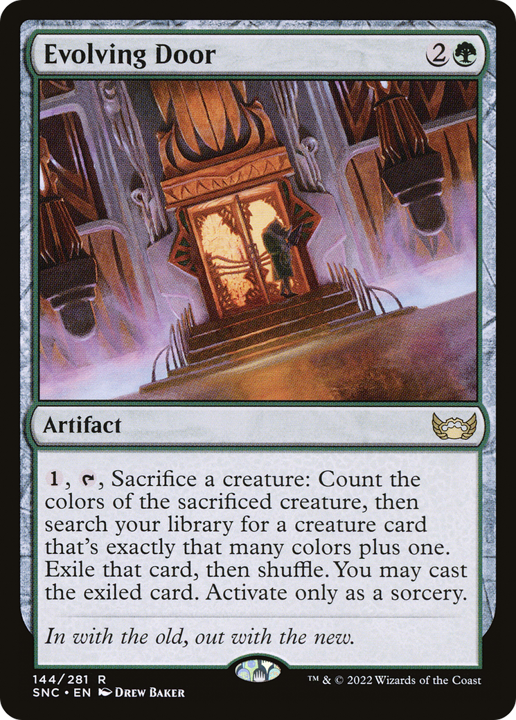 Evolving Door - Foil [Streets of New Capenna]