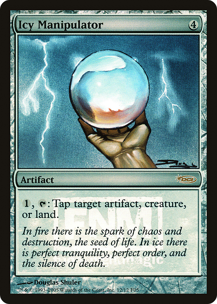 Icy Manipulator [Friday Night Magic 2005] Foil