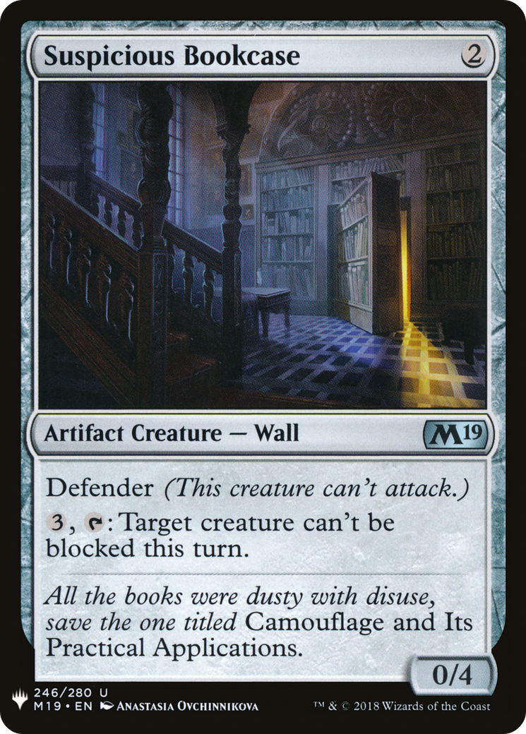 Suspicious Bookcase (LIST-246) [The List]