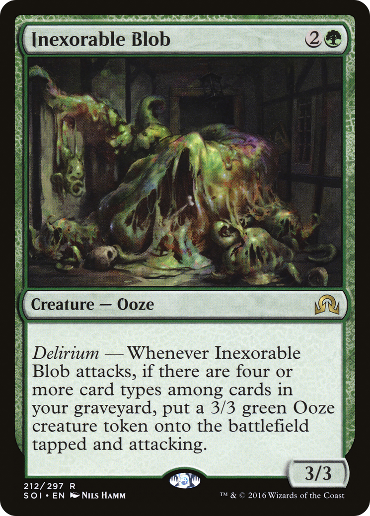 Inexorable Blob (SOI-212) [Shadows over Innistrad] Foil