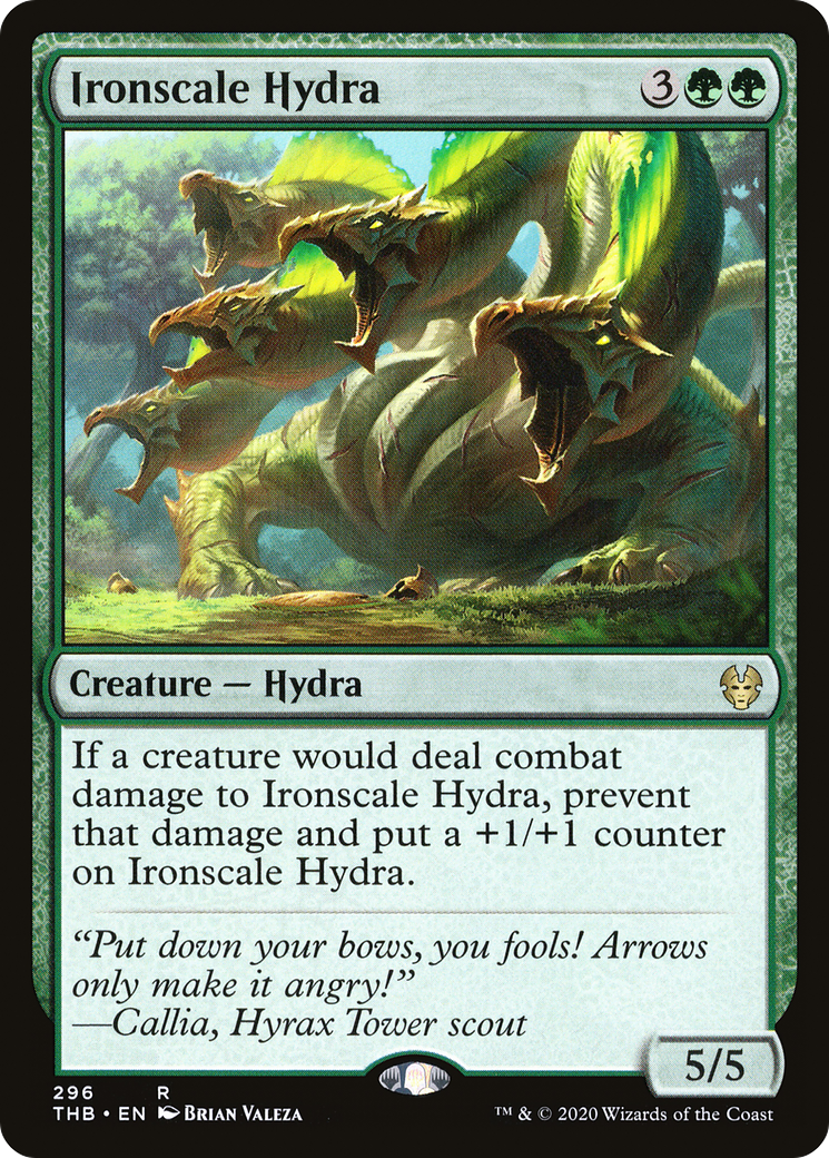 Ironscale Hydra (THB-296) [Theros Beyond Death] Foil