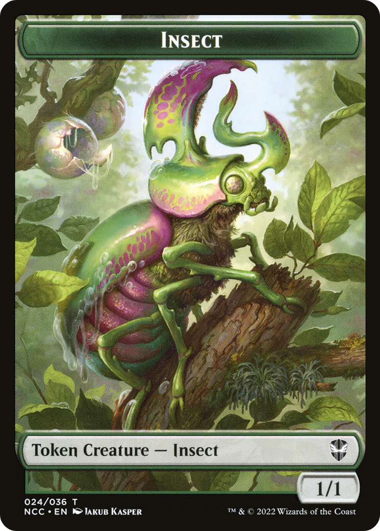 Insect (TNCC-024) [New Capenna Commander Tokens]