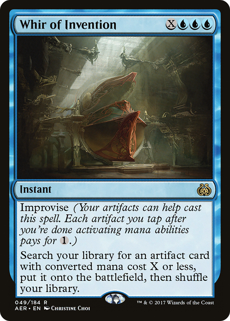 Whir of Invention (AER-049) [Aether Revolt] Foil