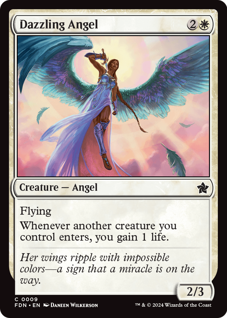 Dazzling Angel (FDN-009) [Foundations] Foil