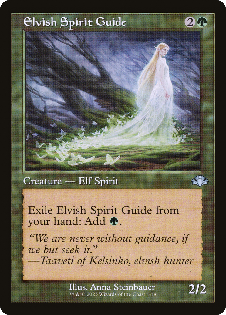Elvish Spirit Guide (Retro Frame) (DMR-338) [Dominaria Remastered]