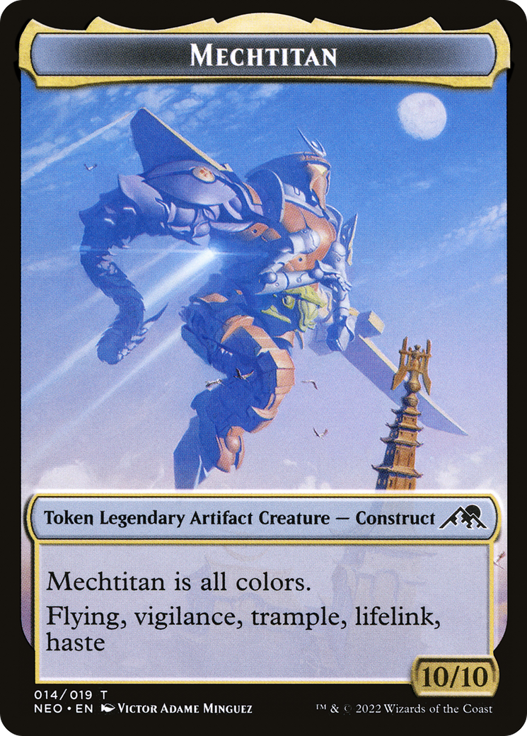 Mechtitan Token (NEO-014) [Kamigawa: Neon Dynasty Tokens]