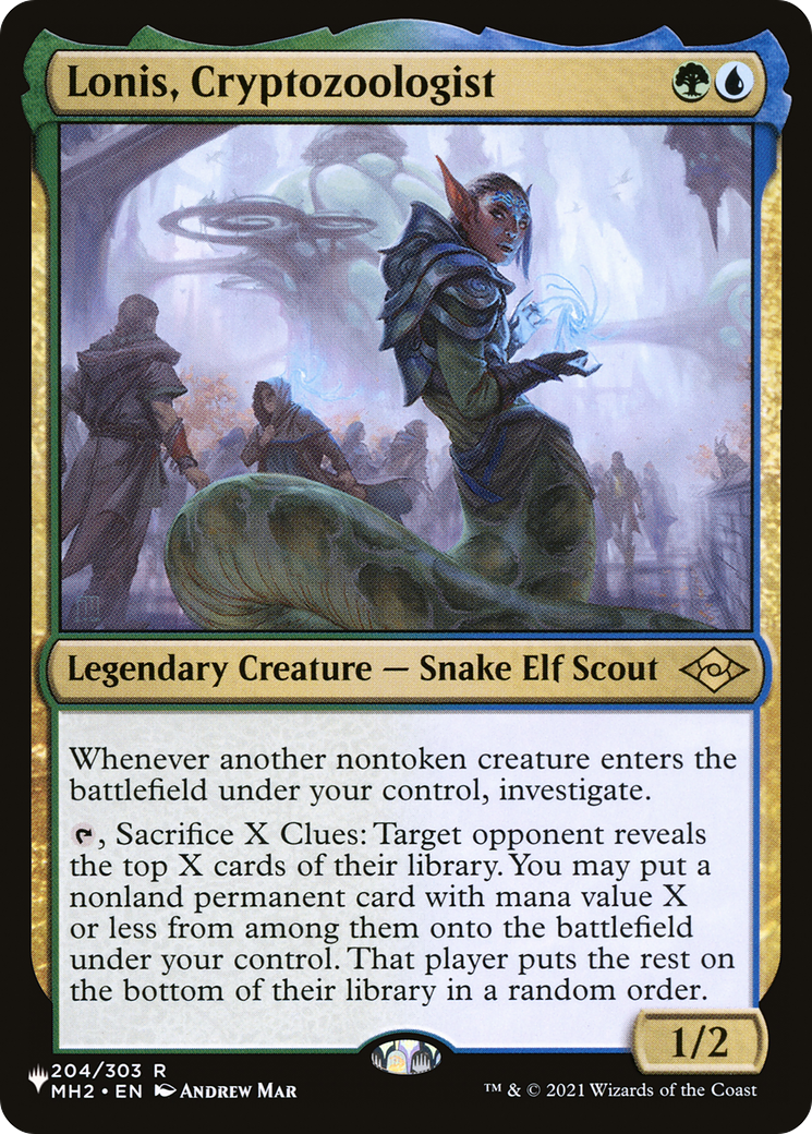 Lonis, Cryptozoologist (LIST-204/303) [The List]